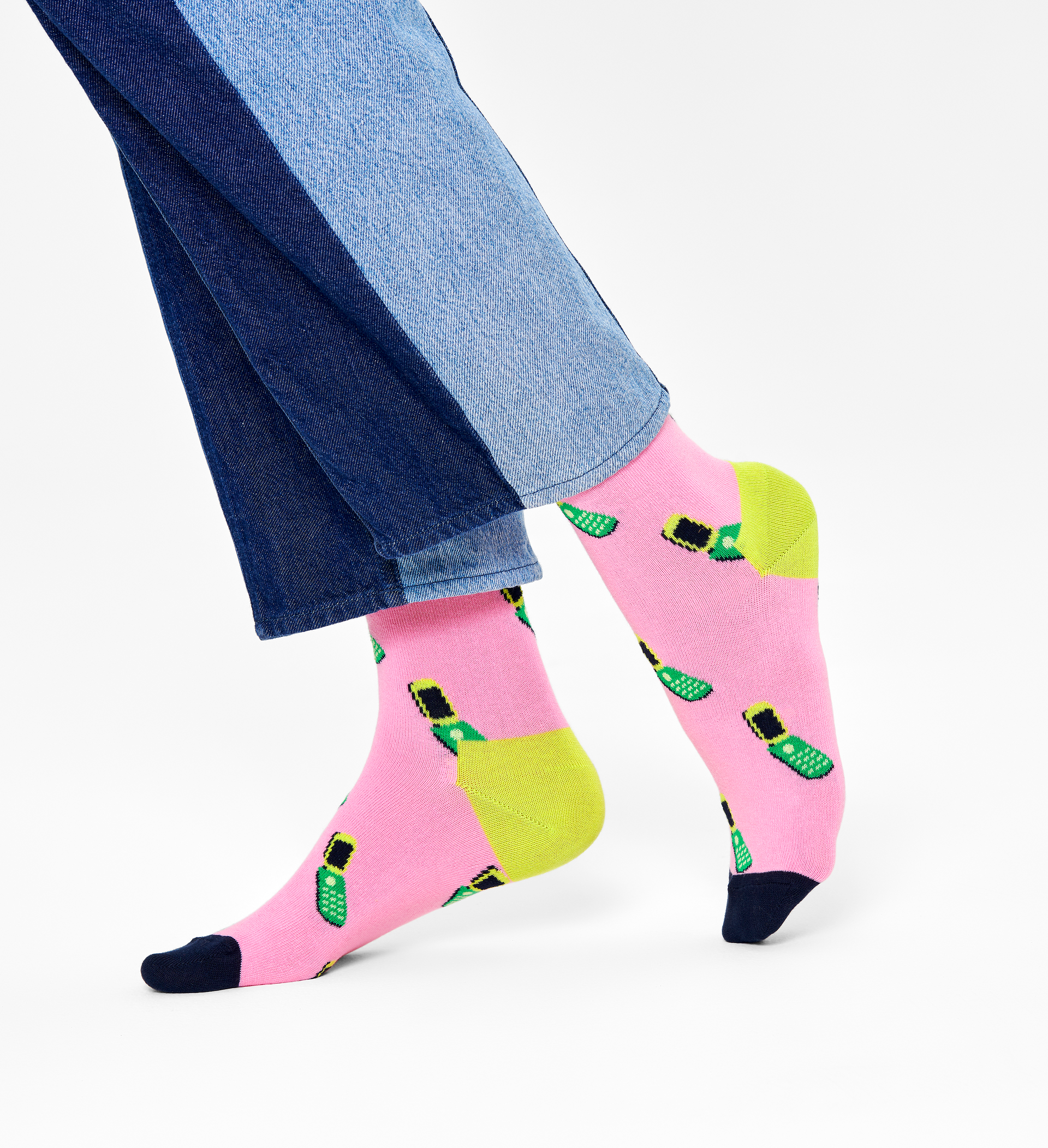 36-40 Happy Socks Socken Pink Panther Pink Panic Sock schwarz / rosa 41-46